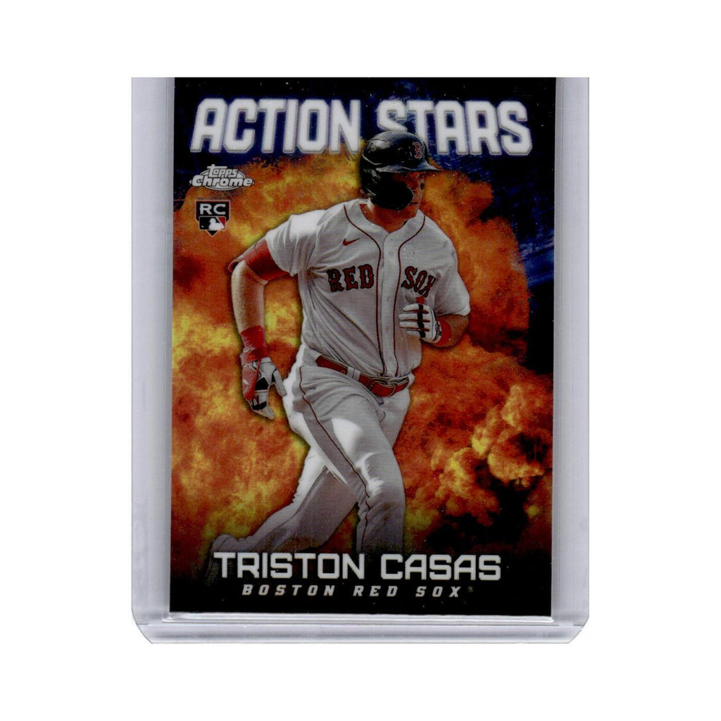 Triston Casas 2023 Topps Chrome Action Stars #ASC-7 Baseball Card NM