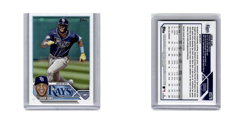 Jose Siri 2023 Topps Update #US78 Baseball Card NM