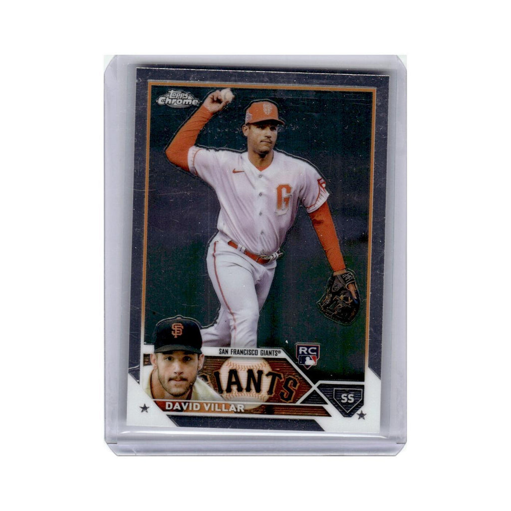 David Villar Rookie 2023 Topps Chrome #117 Baseball Card NM