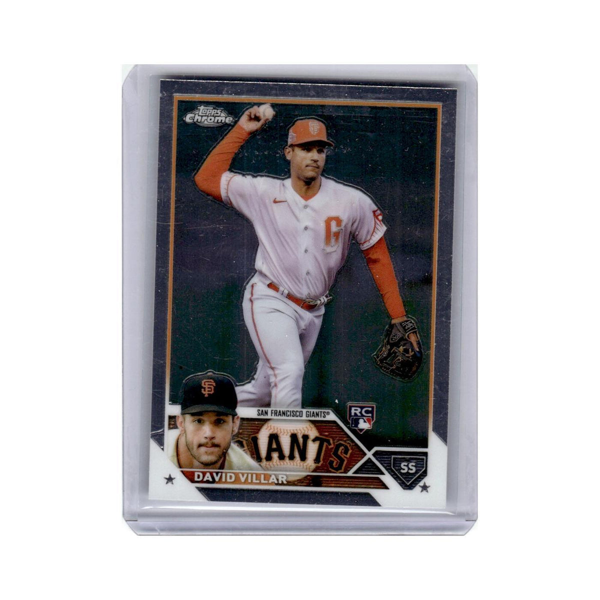 David Villar Rookie 2023 Topps Chrome #117 Baseball Card NM