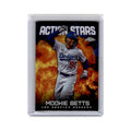 Mookie Betts 2023 Topps Chrome Action Stars #ASC-23 Baseball Card NM