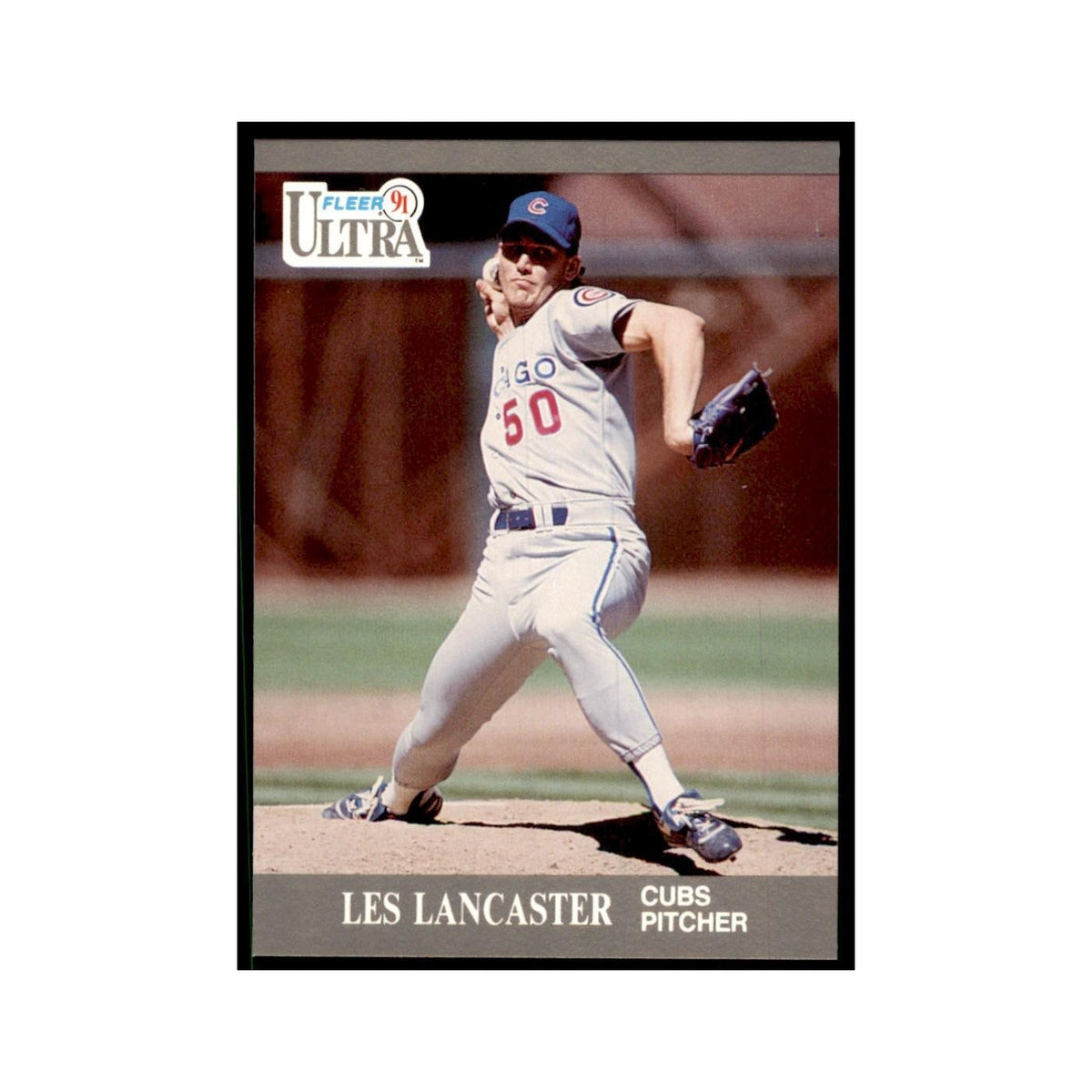 Les Lancaster 1991 Fleer Ultra #63 Baseball Cards Baseball Card NM