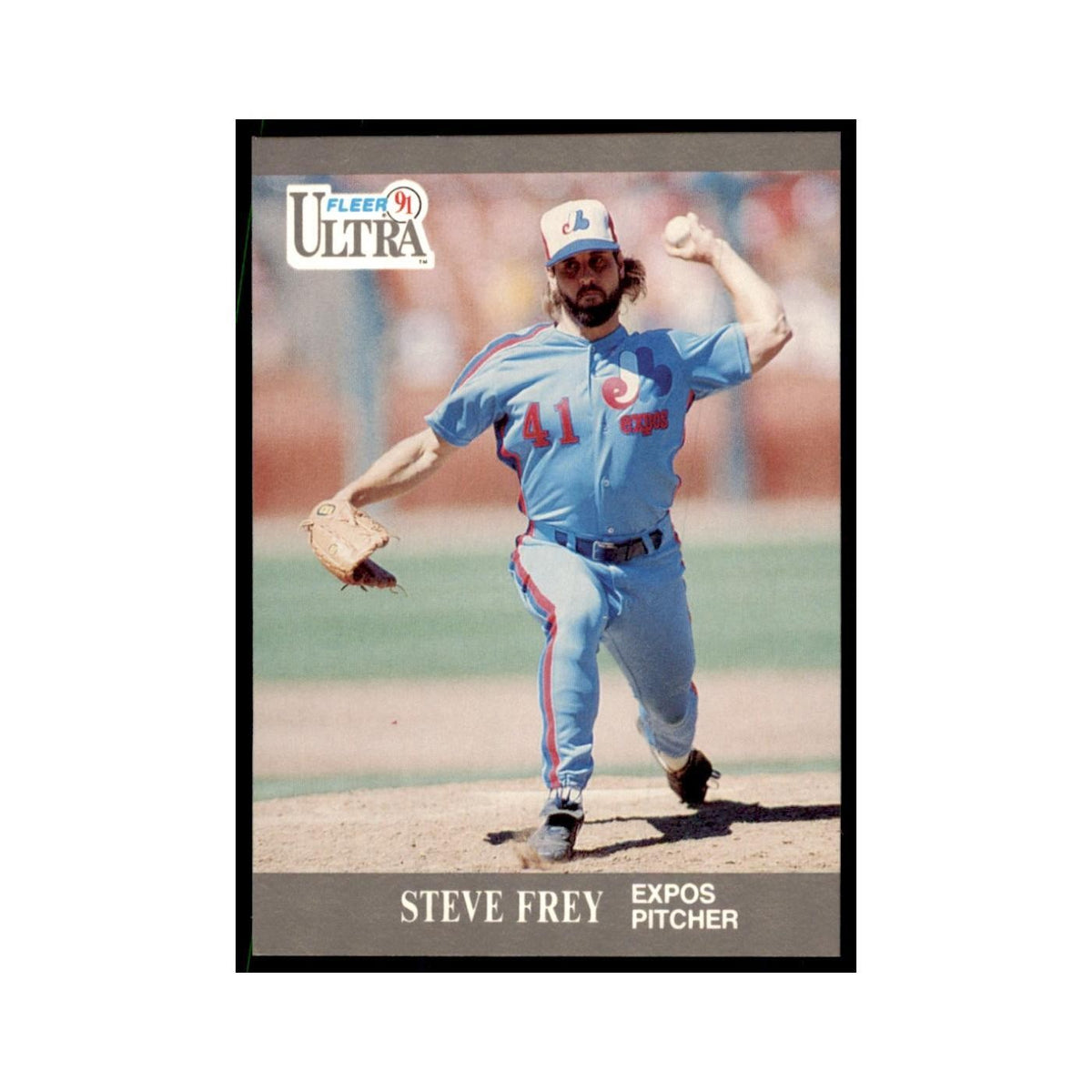 Steve Frey 1991 Fleer Ultra #202 Baseball Cards Baseball Card NM