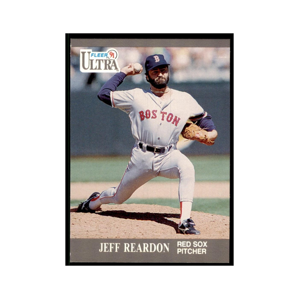 Jeff Reardon 1991 Fleer Ultra #40 Baseball Cards Baseball Card NM
