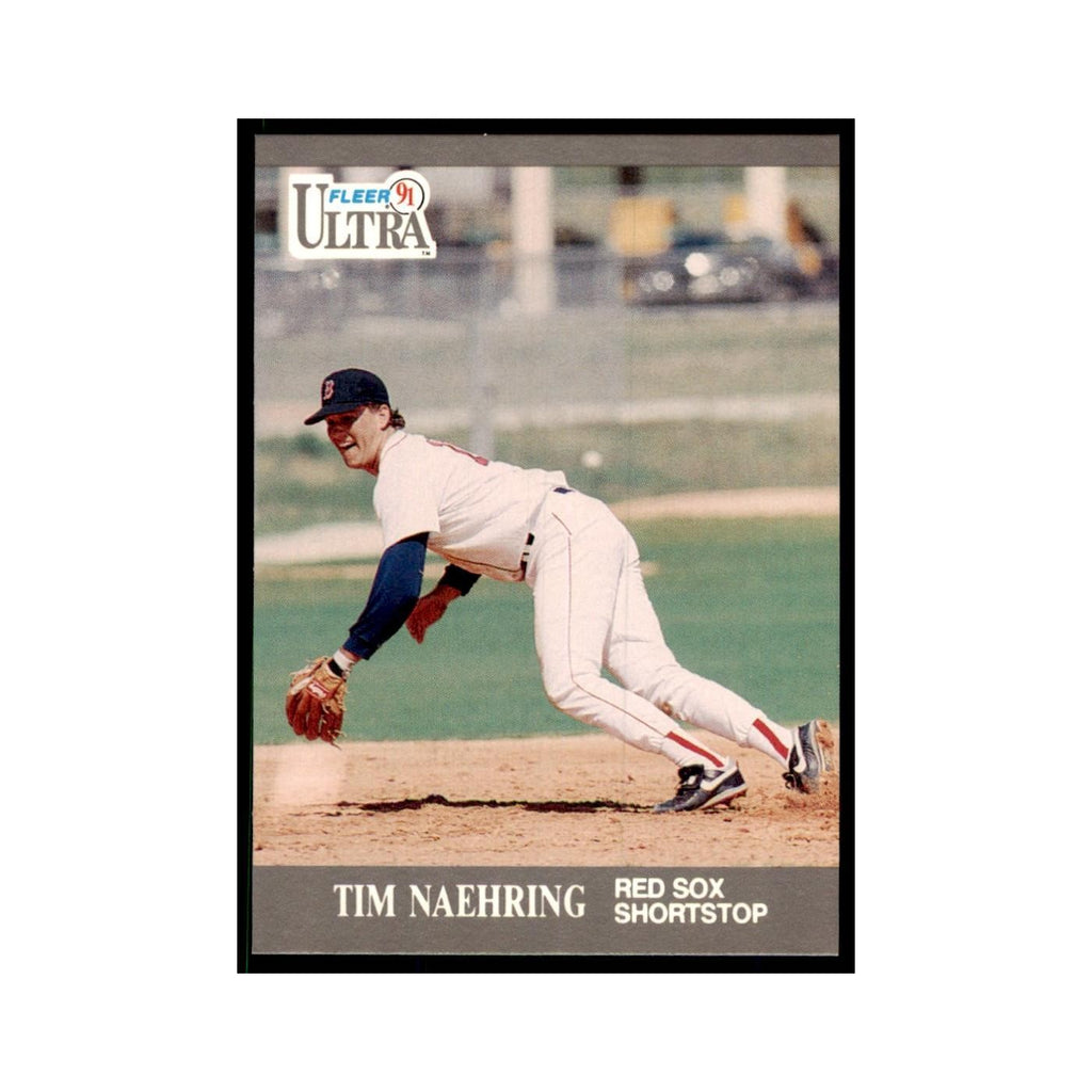 Tim Naehring 1991 Fleer Ultra #36 Baseball Cards Baseball Card NM