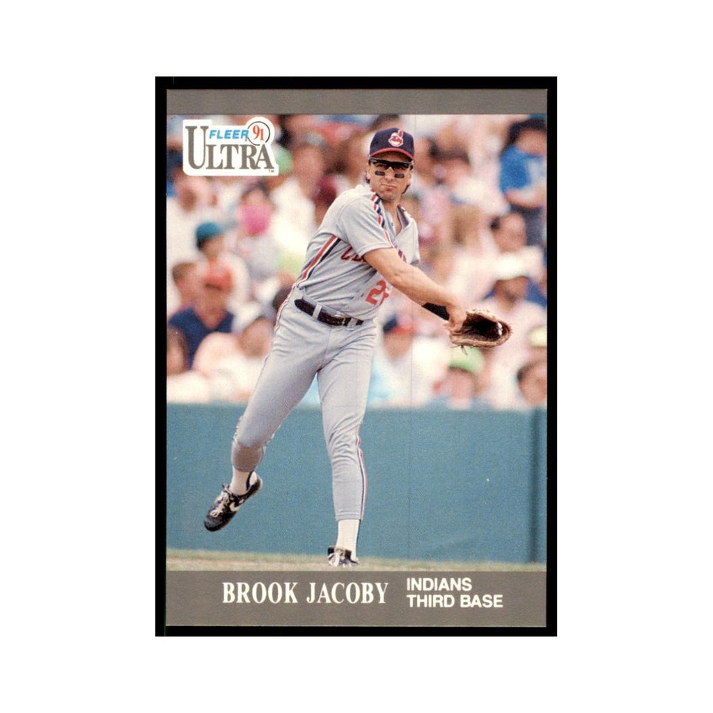 Brook Jacoby 1991 Fleer Ultra #113 Baseball Cards Baseball Card NM