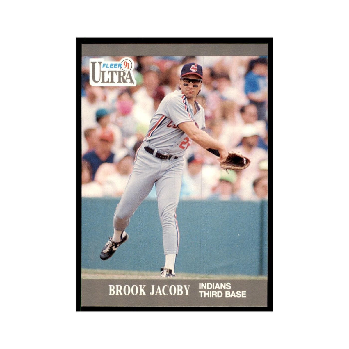 Brook Jacoby 1991 Fleer Ultra #113 Baseball Cards Baseball Card NM