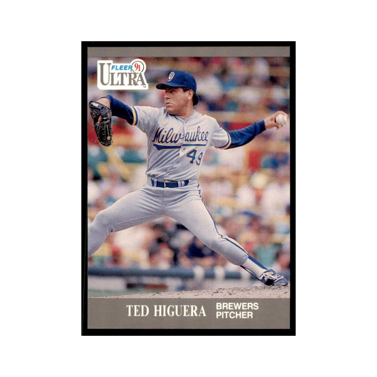 Ted Higuera 1991 Fleer Ultra #175 Baseball Cards Baseball Card NM