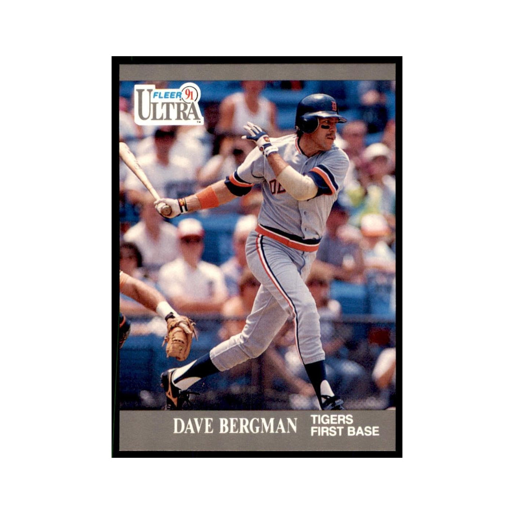 Dave Bergman 1991 Fleer Ultra #120 Baseball Cards Baseball Card NM