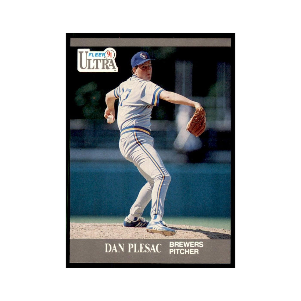 Dan Plesac 1991 Fleer Ultra #179 Baseball Cards Baseball Card NM
