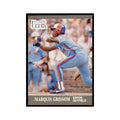 Marquis Grissom 1991 Fleer Ultra #204 Baseball Cards Baseball Card NM