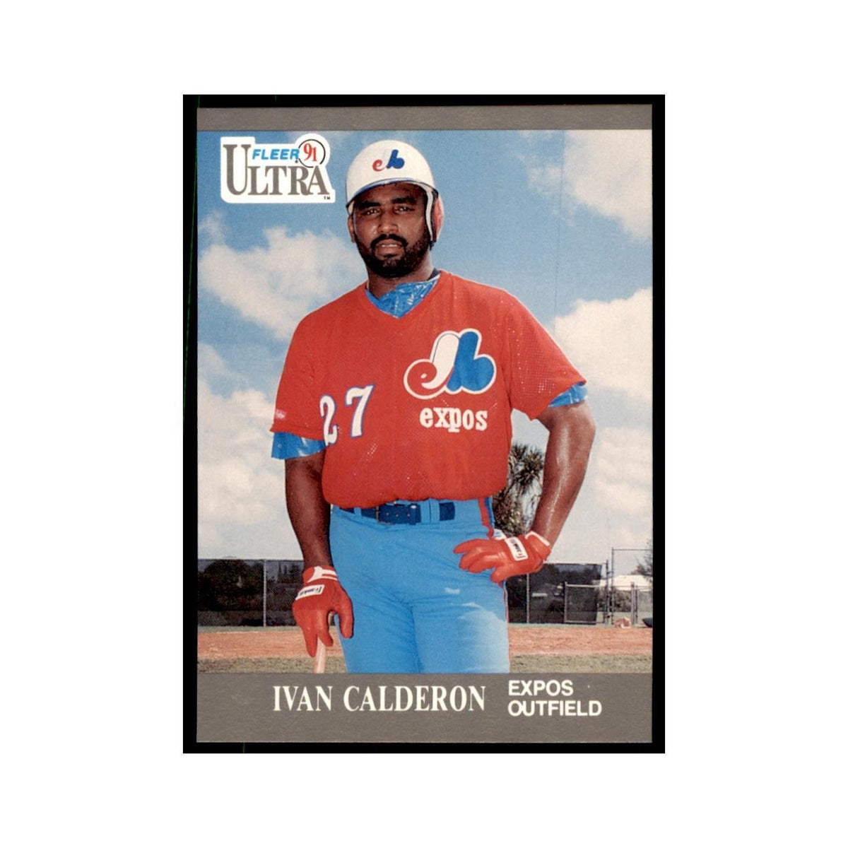 Ivan Calderon 1991 Fleer Ultra #199 Baseball Cards Baseball Card NM