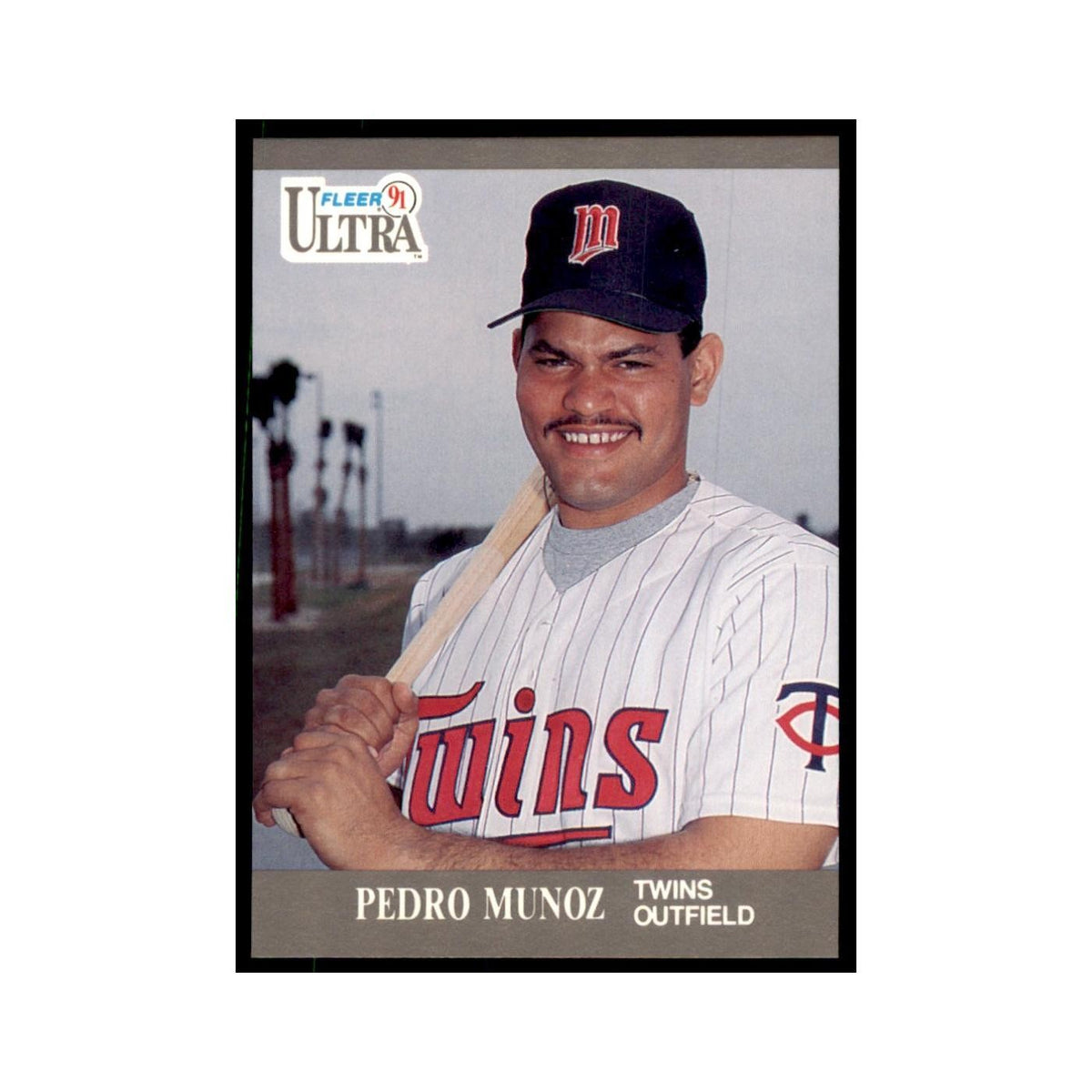 Pedro Munoz 1991 Fleer Ultra #192 Baseball Cards Baseball Card NM