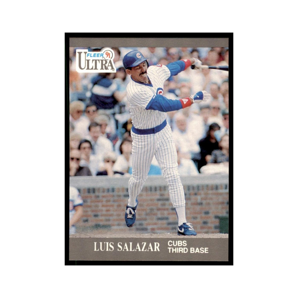 Luis Salazar 1991 Fleer Ultra #67 Baseball Cards Baseball Card NM