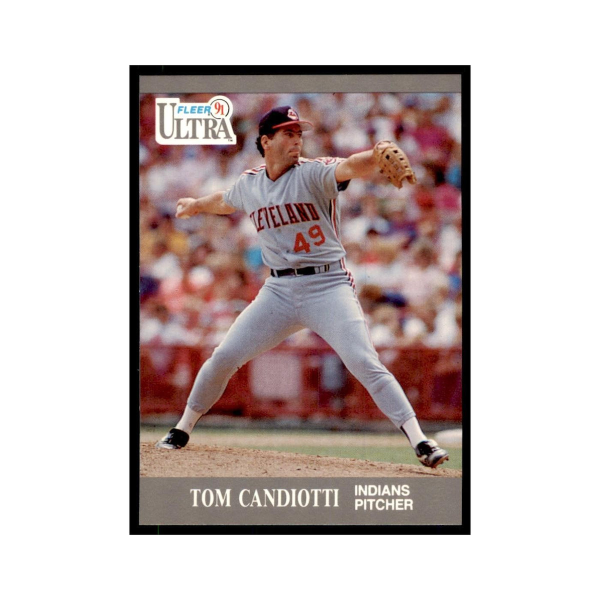 Tom Candiotti 1991 Fleer Ultra #109 Baseball Cards Baseball Card NM