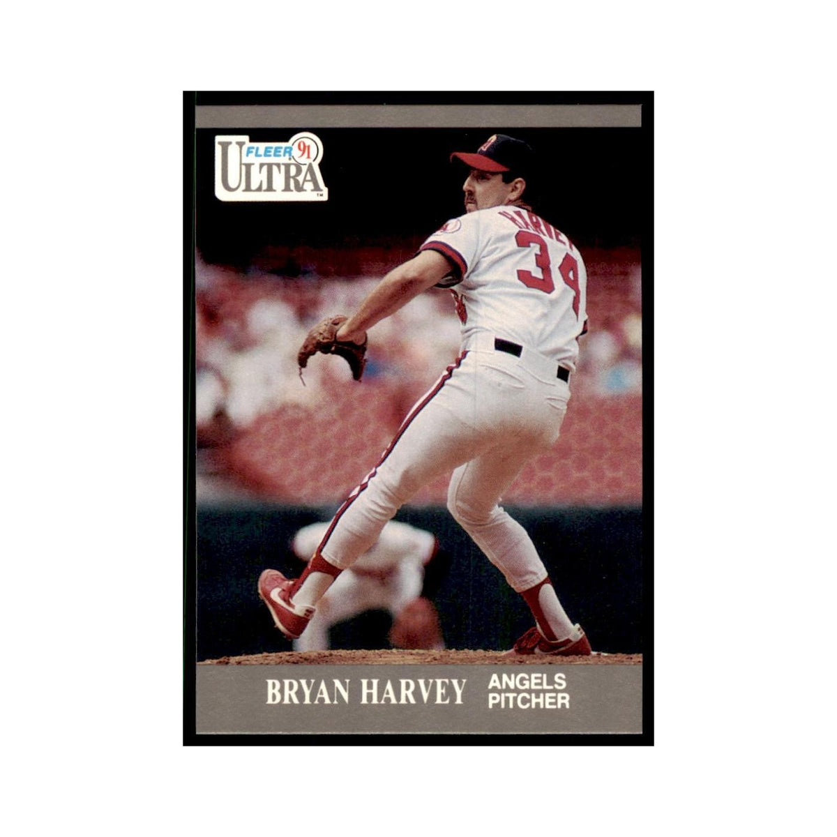 Bryan Harvey 1991 Fleer Ultra #45 Baseball Cards Baseball Card NM