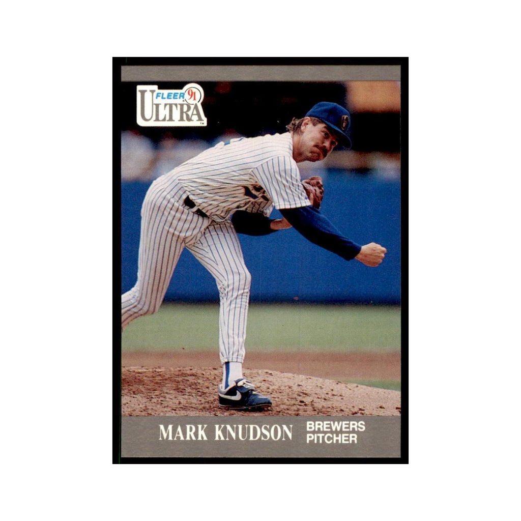 Mark Knudson 1991 Fleer Ultra #176 Baseball Cards Baseball Card NM
