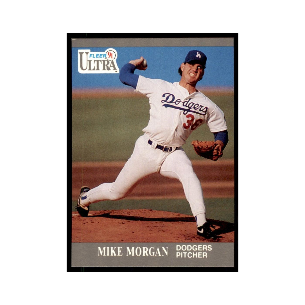 Mike Morgan 1991 Fleer Ultra #165 Baseball Cards Baseball Card NM