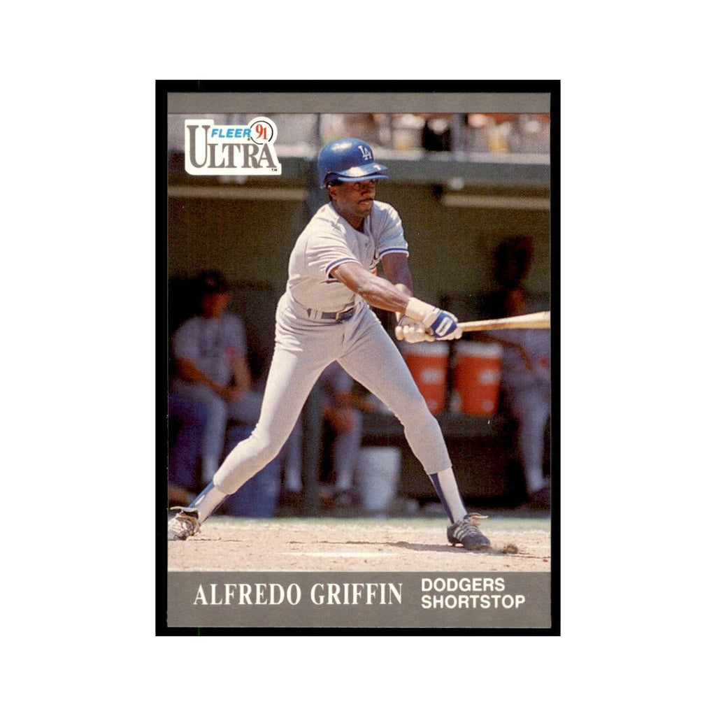 Alfredo Griffin 1991 Fleer Ultra #161 Baseball Cards Baseball Card NM
