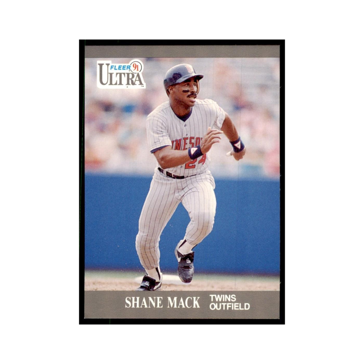Shane Mack 1991 Fleer Ultra #191 Baseball Cards Baseball Card NM
