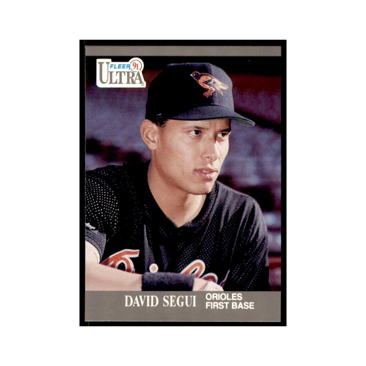 David Segui 1991 Fleer Ultra #25 Baseball Cards Baseball Card NM