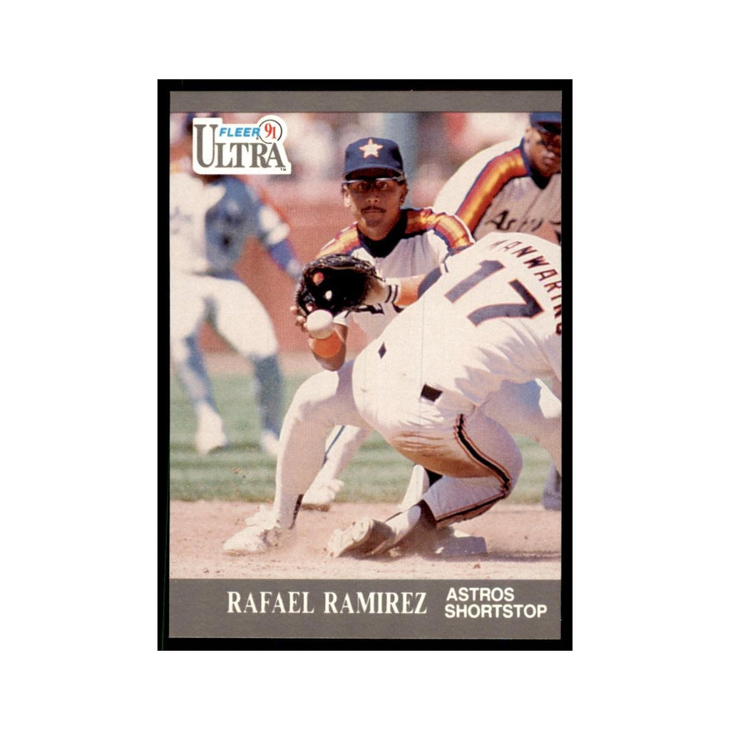 Rafael Ramirez 1991 Fleer Ultra #139 Baseball Cards Baseball Card NM