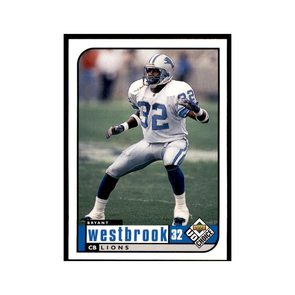 Bryant Westbrook 1998 UD Choice #62 Football  Cards Football Card NM