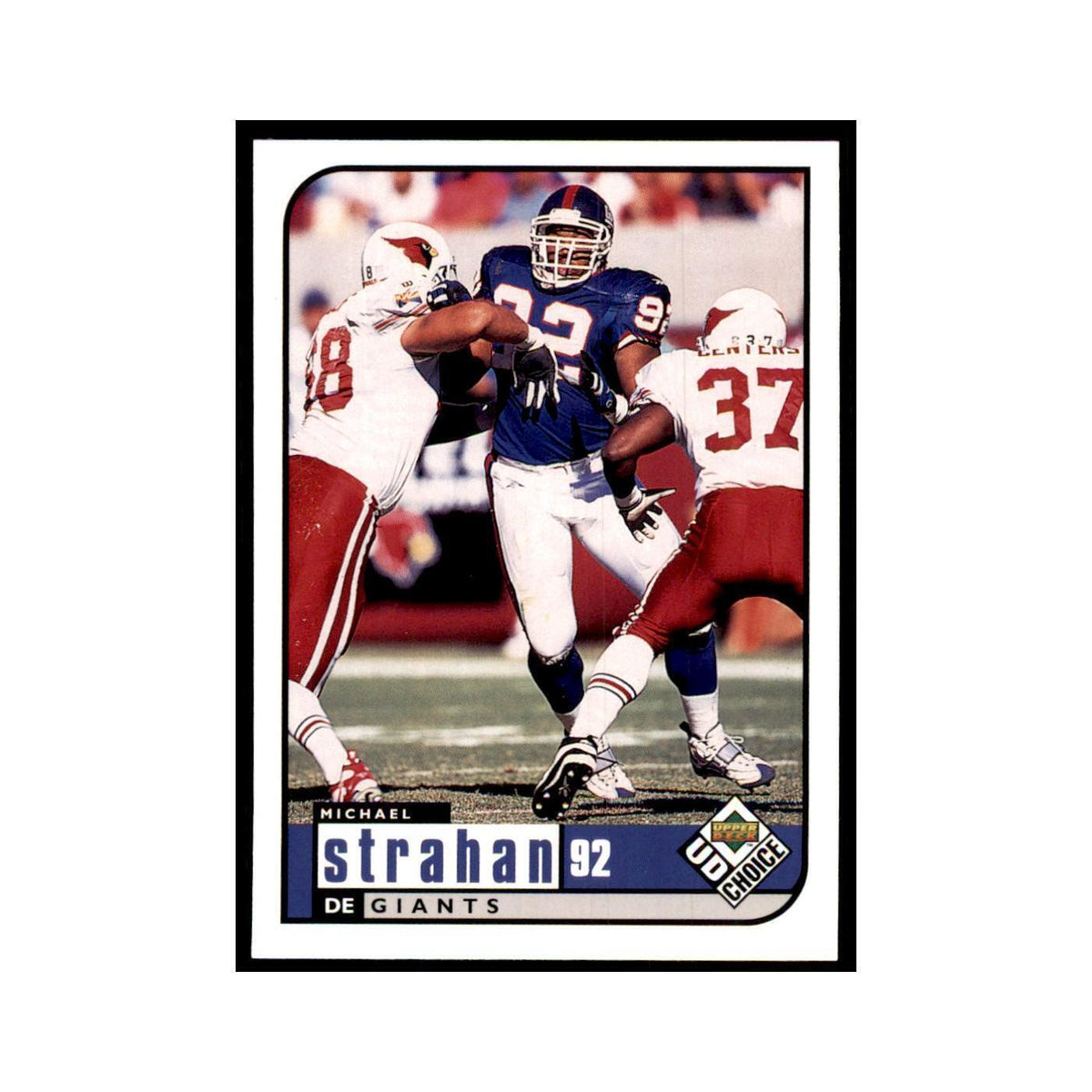 Michael Strahan 1998 UD Choice #118 Football  Cards Football Card NM