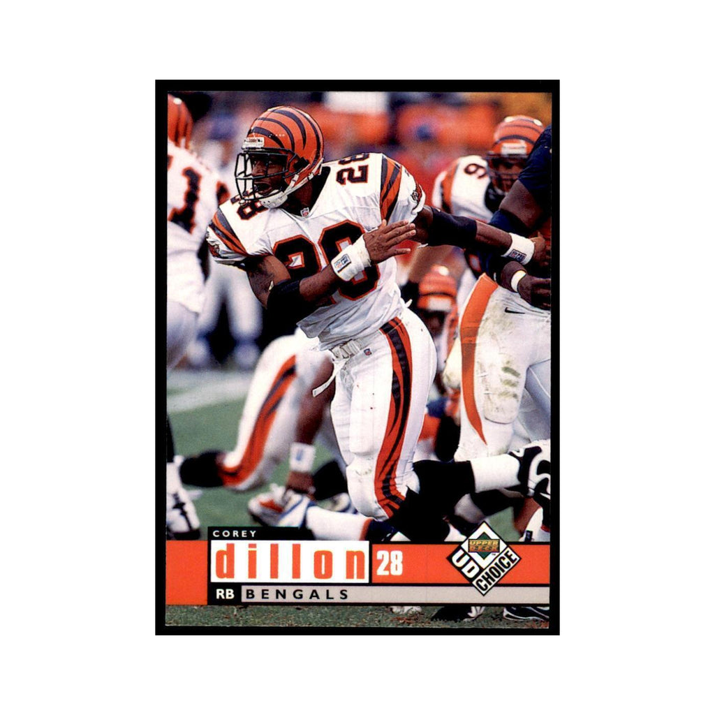 Corey Dillon 1998 UD Choice #38 Football  Cards Football Card NM