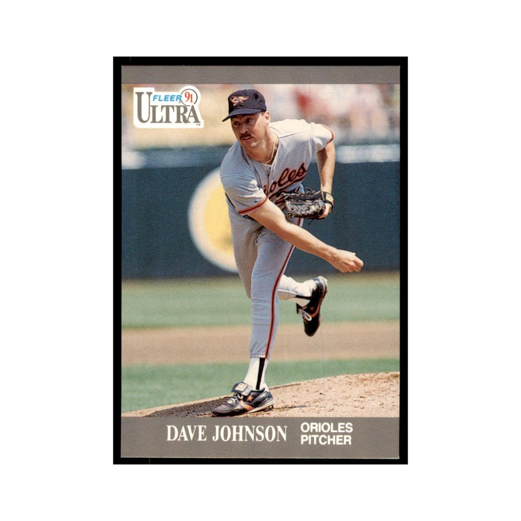 Dave Johnson 1991 Fleer Ultra #18 Baseball Cards Baseball Card NM