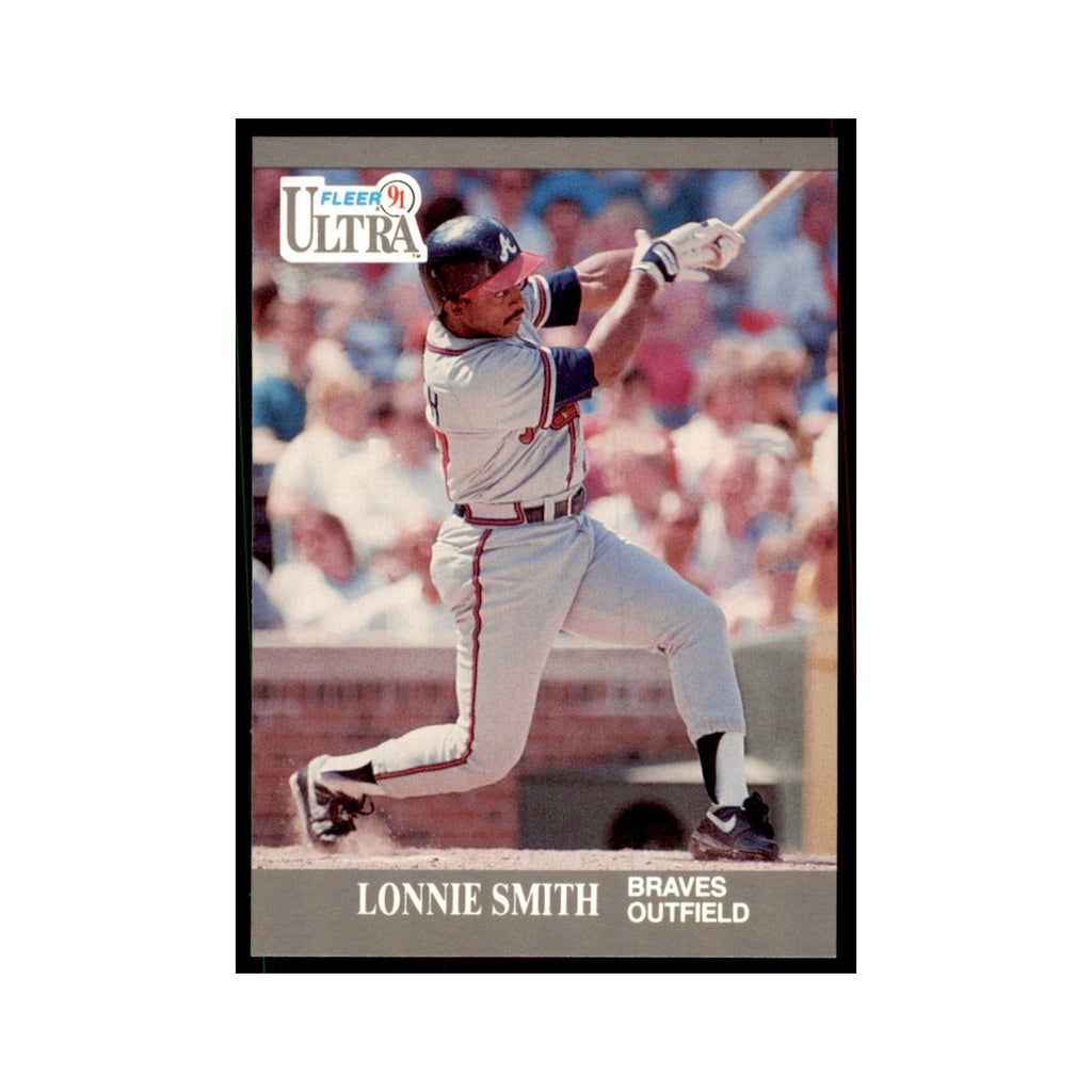 Lonnie Smith 1991 Fleer Ultra #11 Baseball Cards Baseball Card NM