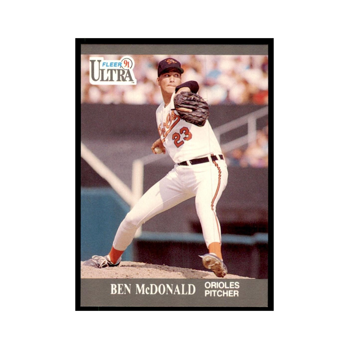 Ben McDonald 1991 Fleer Ultra #19 Baseball Cards Baseball Card NM
