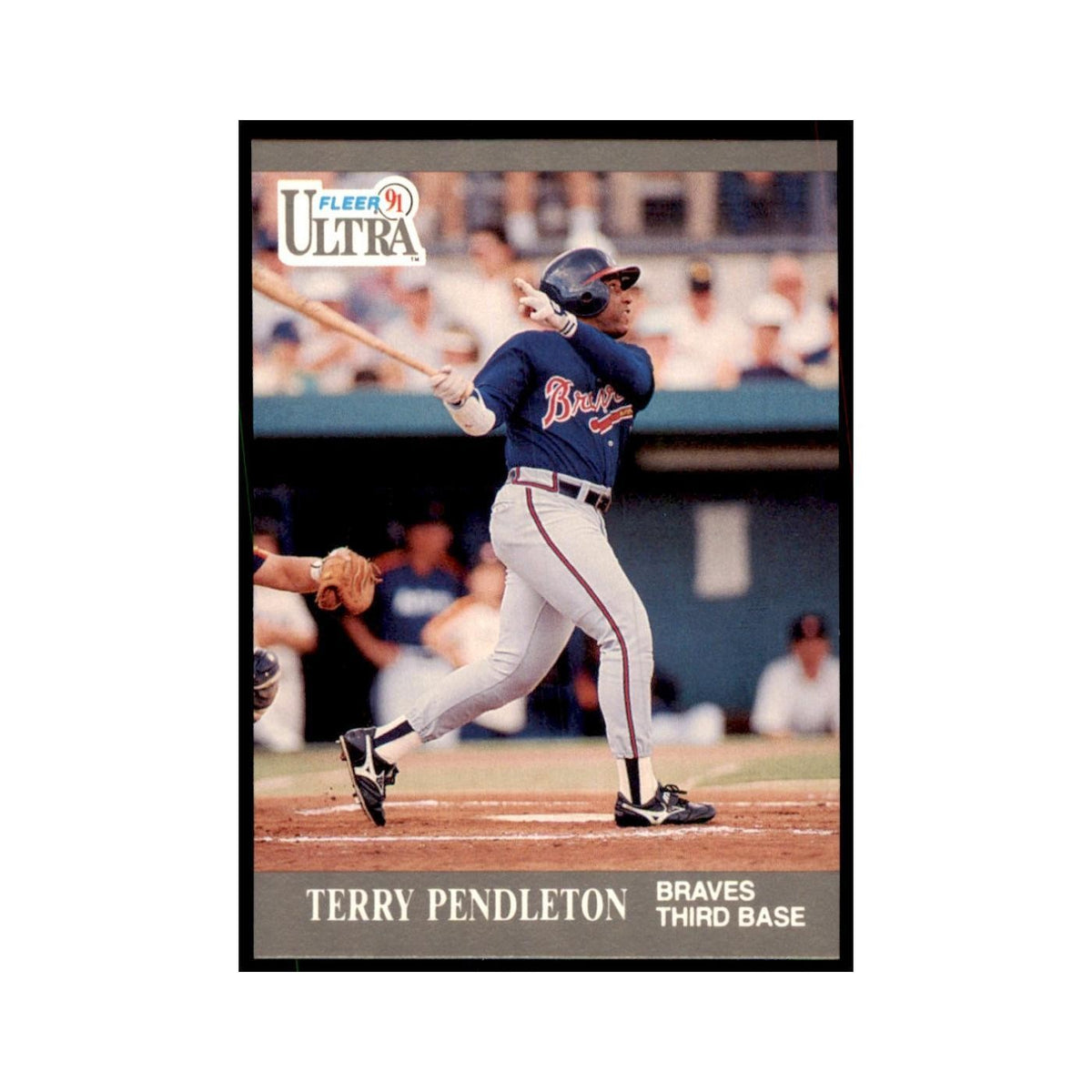 Terry Pendleton 1991 Fleer Ultra #10 Baseball Cards Baseball Card NM