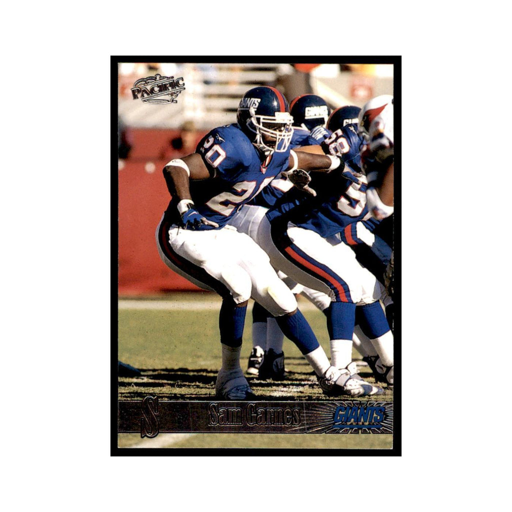 Sam Garnes 1998 Pacific #281 Football Cards Football Card NM
