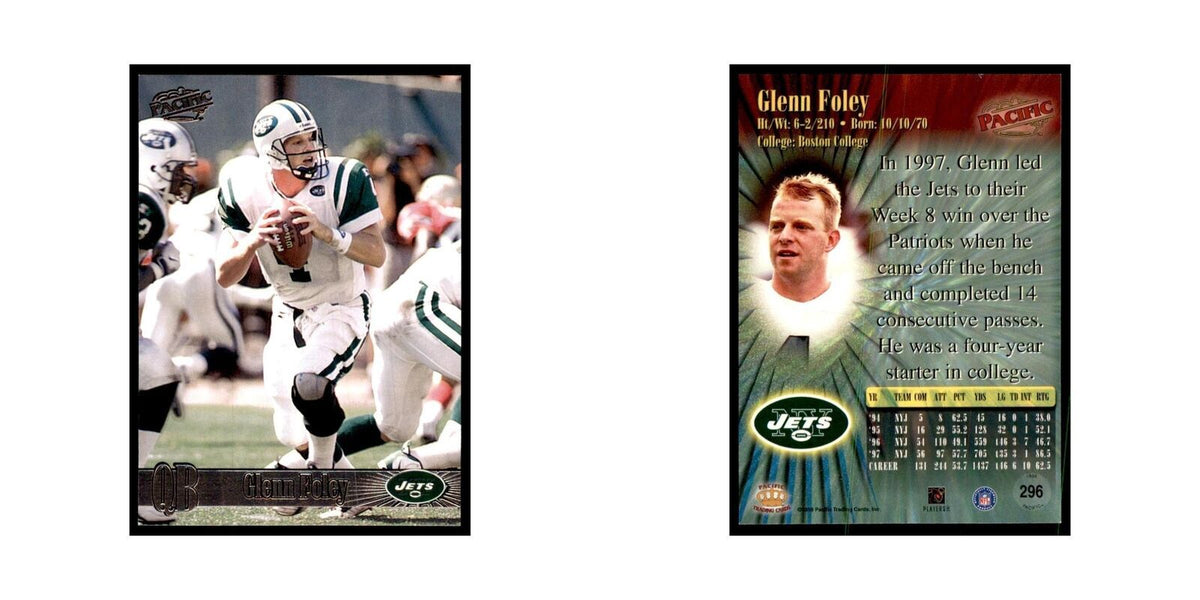 Glenn Foley 1998 Pacific #296 Football Cards Football Card NM
