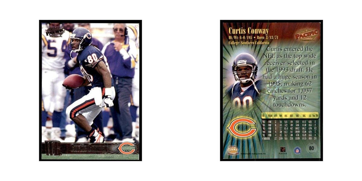 Curtis Conway 1998 Pacific #80 Football Cards Football Card NM