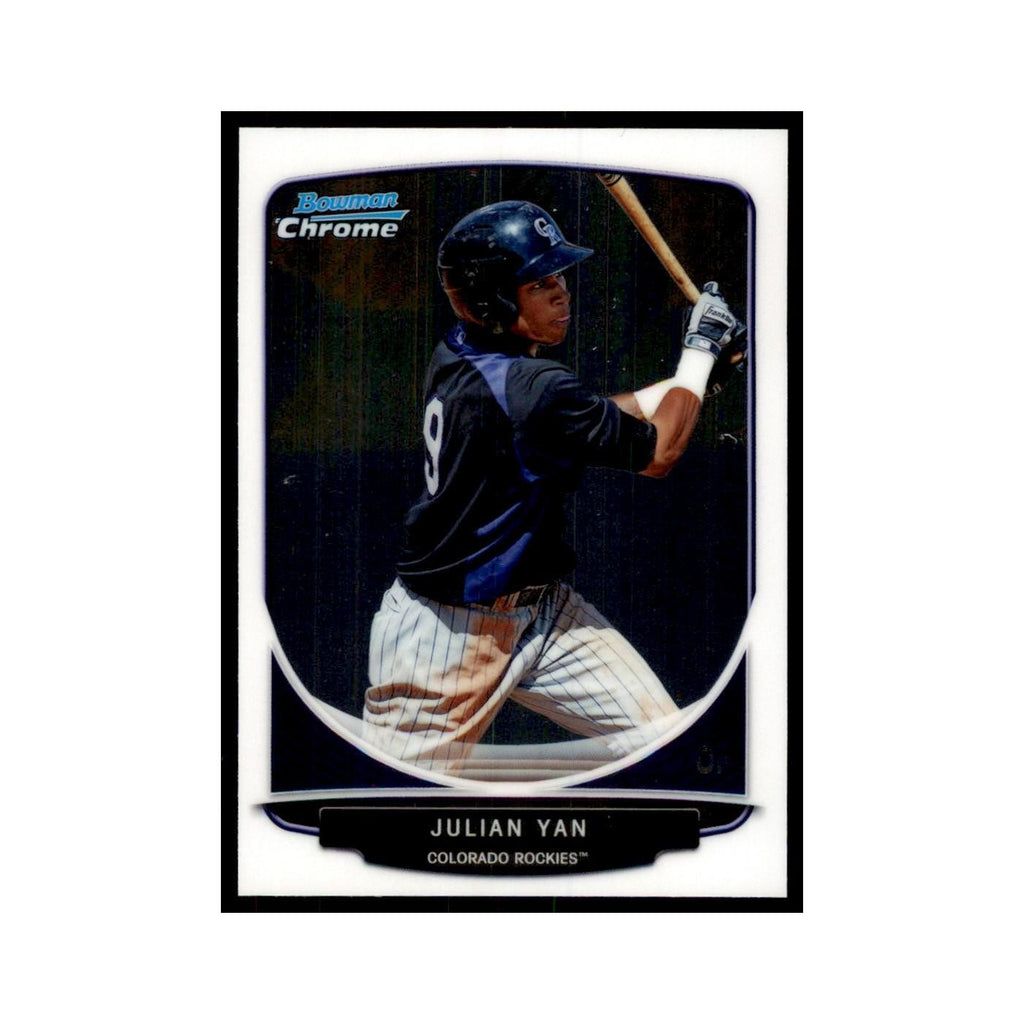 Julian Yan 2013 Bowman Chrome #BCP193 Baseball Cards Baseball Card NM