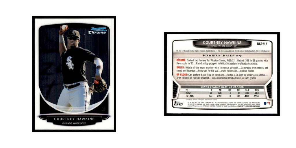 Courtney Hawkins 2013 Bowman Chrome #BCP217 Baseball Cards Baseball Card NM