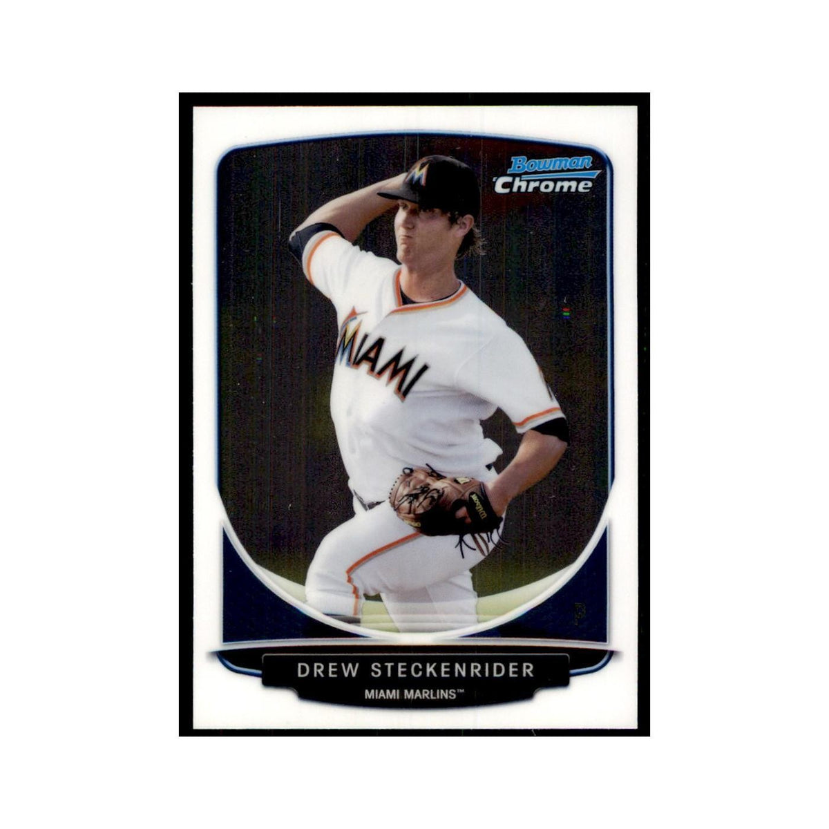 Drew Steckenrider 2013 Bowman Chrome #BCP183 Baseball Cards Baseball Card NM
