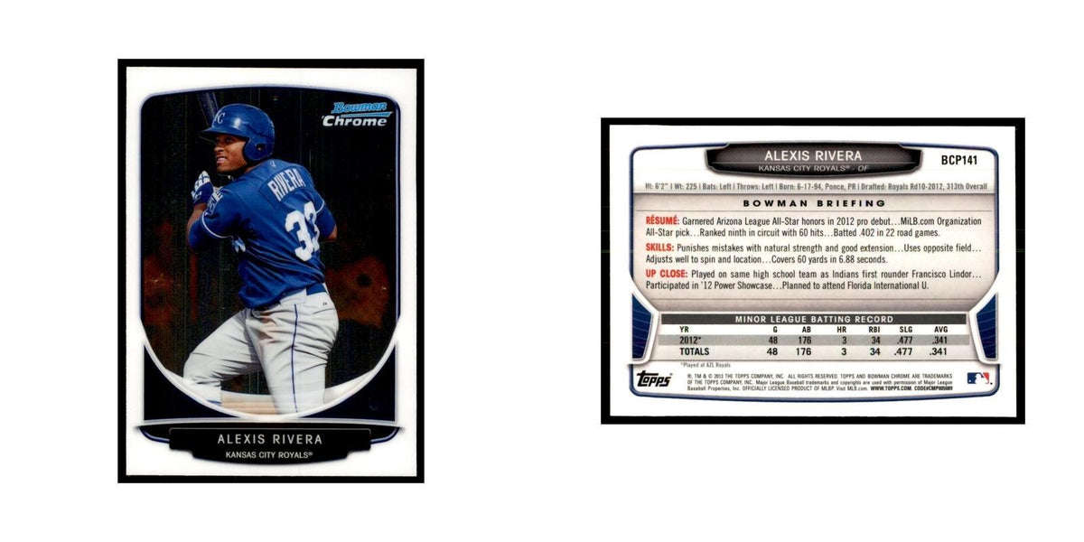 Alexis Rivera 2013 Bowman Chrome #BCP141 Baseball Cards Baseball Card NM