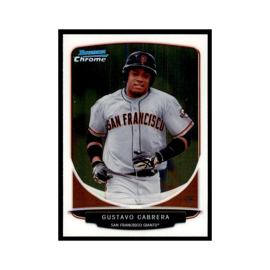 Gustavo Cabrera 2013 Bowman Chrome #BCP136 Baseball Cards Baseball Card NM