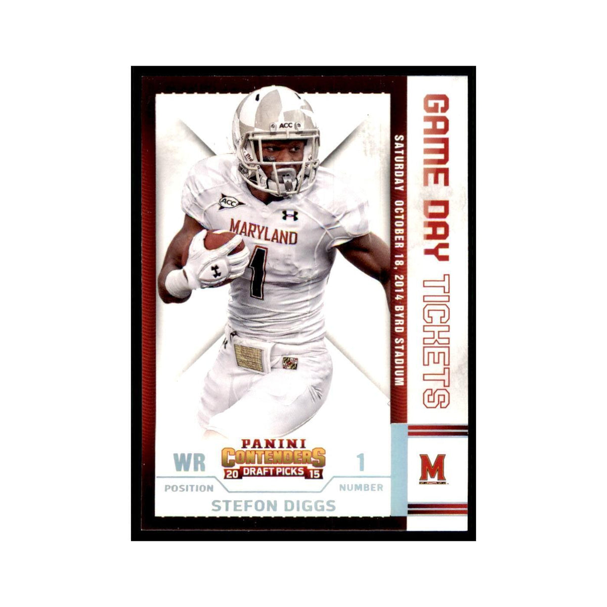 Stefon Diggs 2015 Panini Contenders Draft Picks #43 Football Cards NM