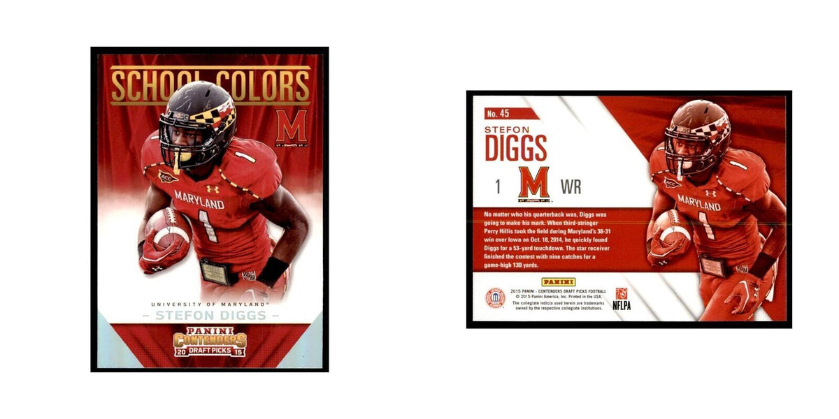 Stefon Diggs 2015 Panini Contenders Draft Picks #45 Football Cards NM