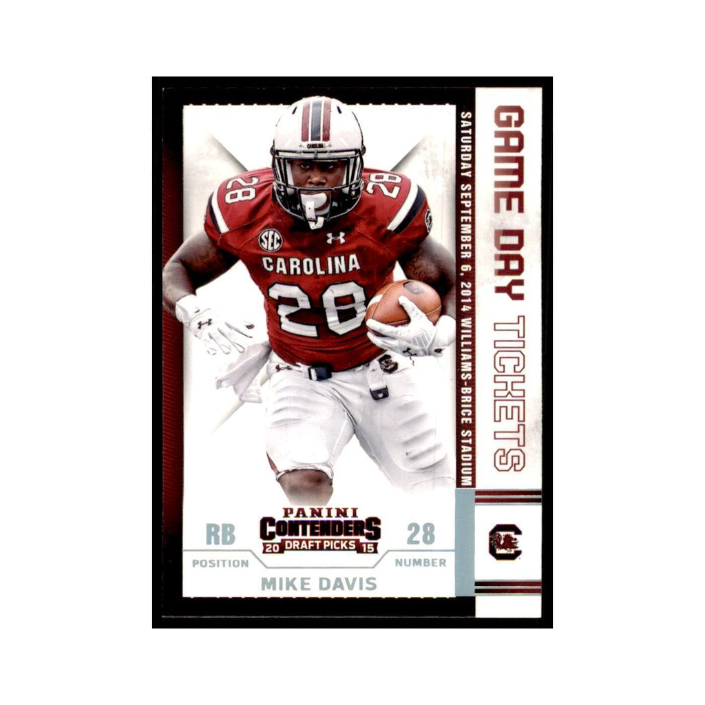 Mike Davis 2015 Panini Contenders Draft Picks #33 Football Cards NM