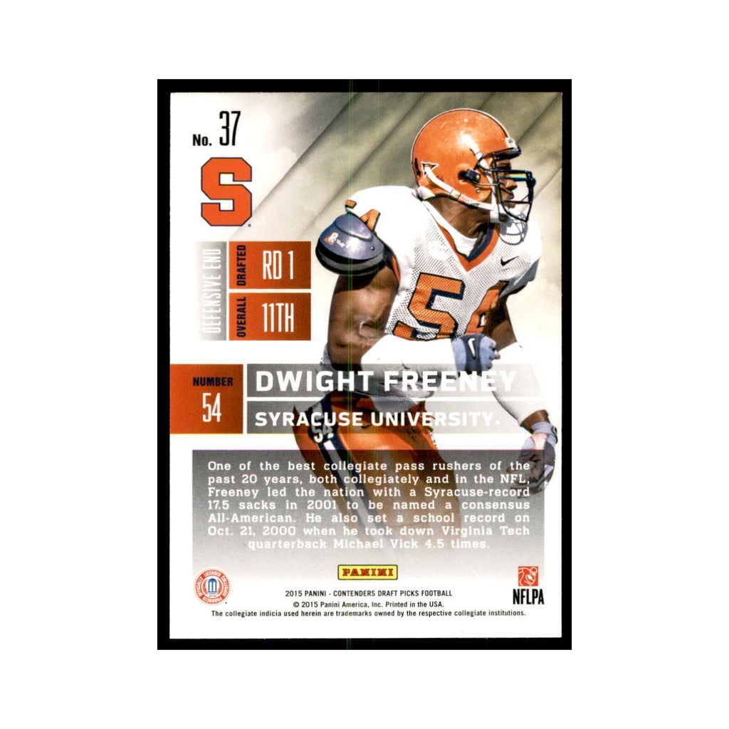 Dwight Freeney 2015 Panini Contenders Draft Picks #37 Football Cards NM