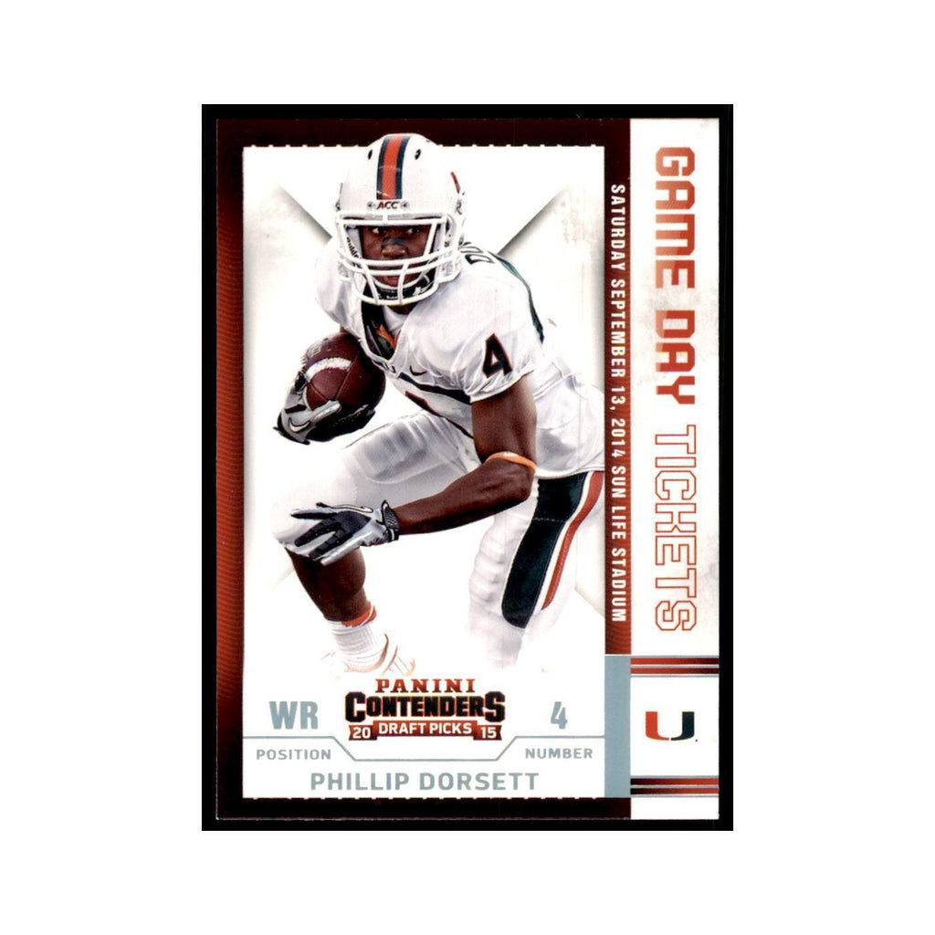Phillip Dorsett 2015 Panini Contenders Draft Picks #90 Football Cards NM