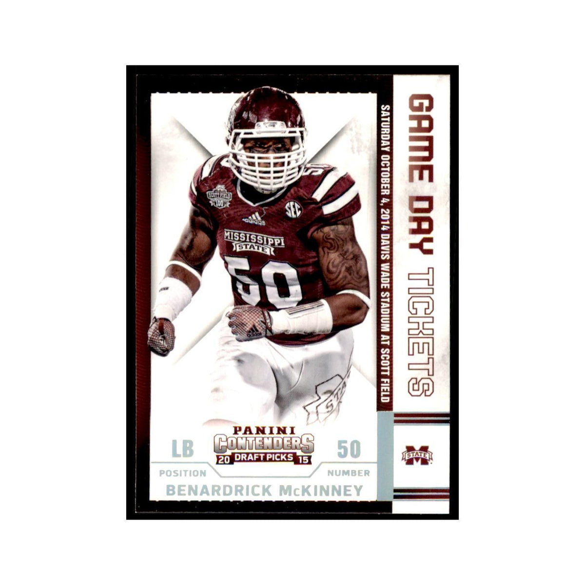 Benardrick McKinney 2015 Panini Contenders Draft Picks #5 Football Cards NM