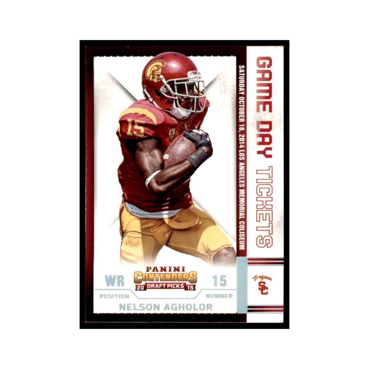 Nelson Agholor 2015 Panini Contenders Draft Picks #34 Football Cards NM