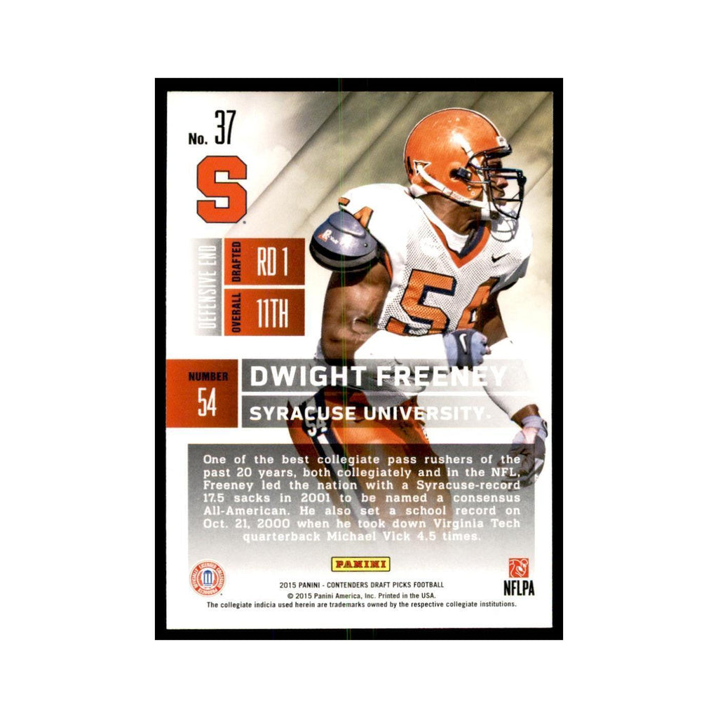 Dwight Freeney 2015 Panini Contenders Draft Picks #37 Football Cards NM