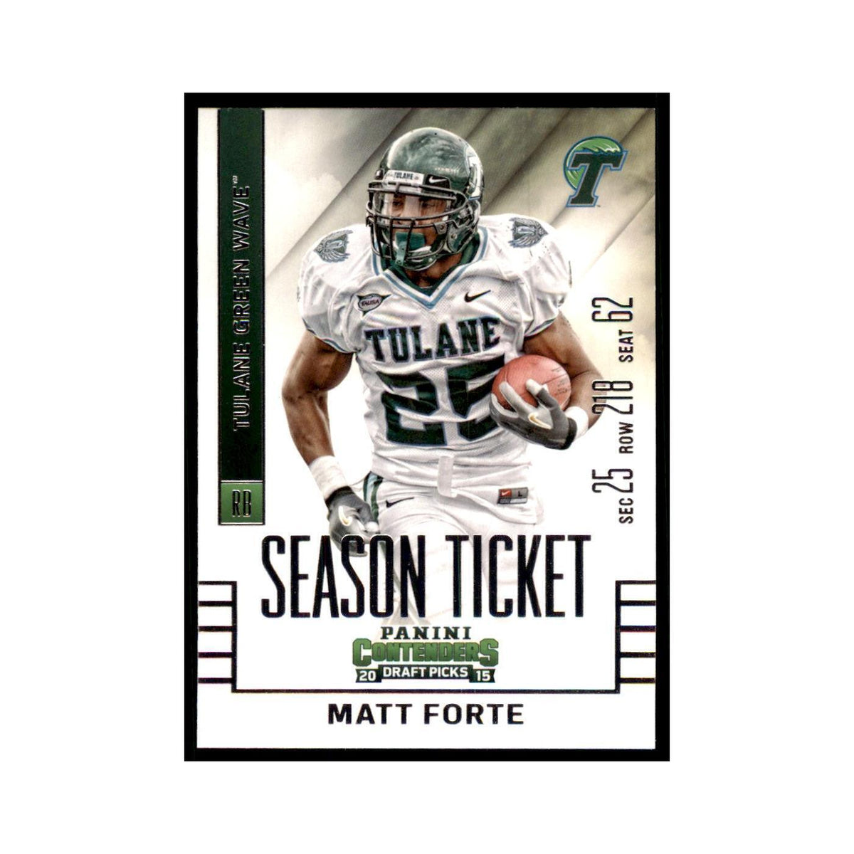 Matt Forte 2015 Panini Contenders Draft Picks #71 Football Cards NM